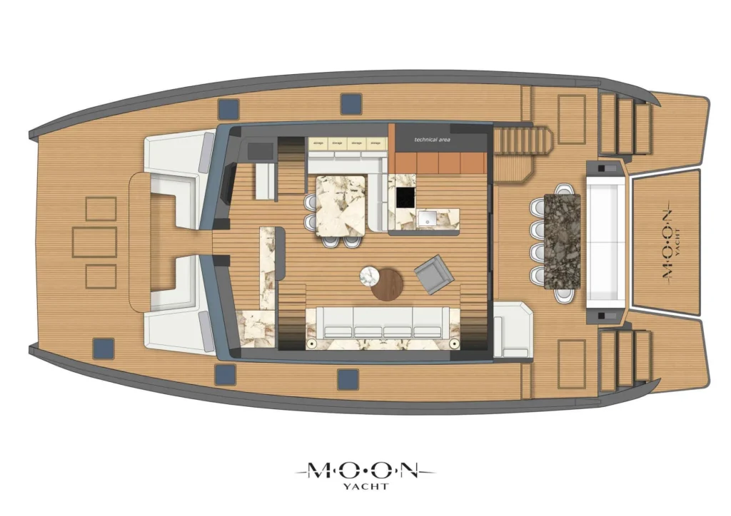 Arctic Moon main deck layout