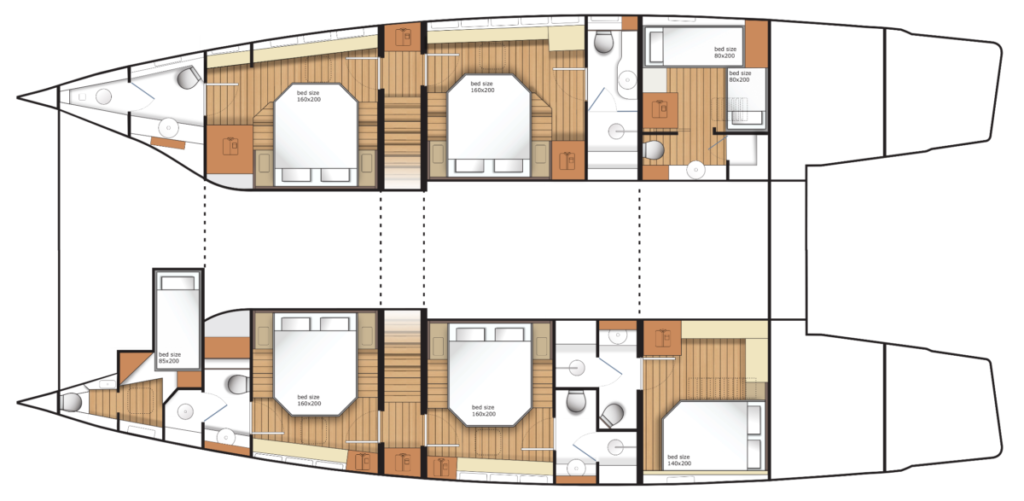 Moonlight cabin layout